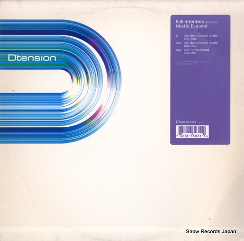 FULL INTENTION PRESENTS HUSTLE ESPANOL (do the) spanish hustle DT001
