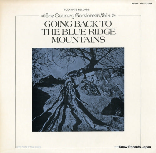 COUNTRY GENTLEMEN, THE going back to the blue ridge mountains vol.4 YW-7003-FW