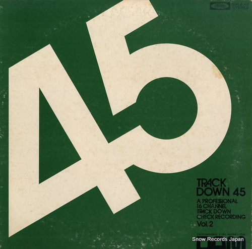 ISHIKAWA, AKIRA, AND HIS COUNT BUFFALOS track down 45 - a professional 16 channel track down check recording vol.2 - DOR-0005