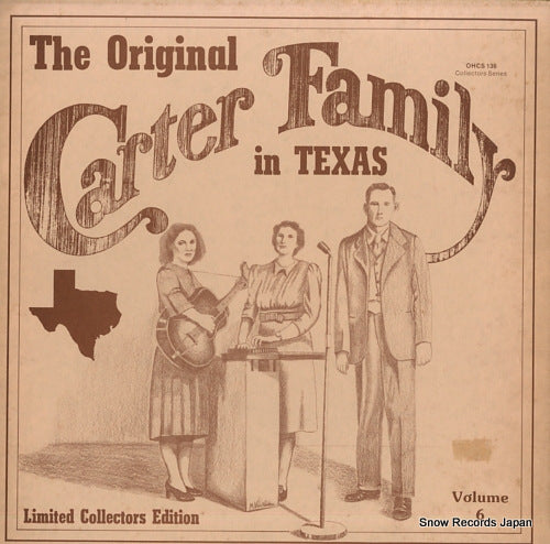 CARTER FAMILY, THE the original carter family in texas volume 6 OHCS136
