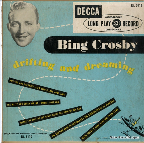 CROSBY, BING drifting and dreaming DL5119