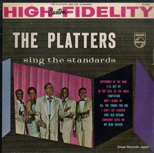 PLATTERS, THE the platters sing the standards M-4009