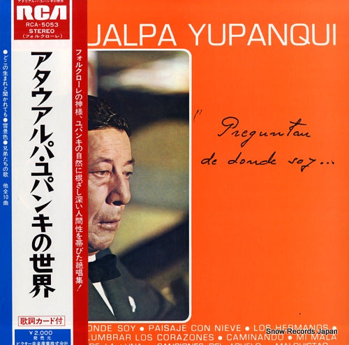 YUPANQUI, ATAHUALPA preguntan de donde soy RCA-5053