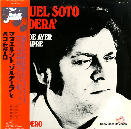 SORDERA, MANUEL SOTO cantes de ayer y de siempre VIP-4014