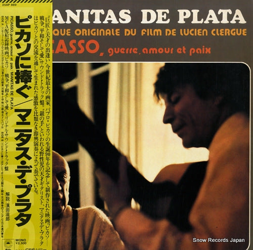 DE PLATA, MANITAS picasso, guerre, amour et paix 25AP869