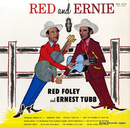 FOLEY, RED, AND ERNEST TUBB red and ernie MCL-1072