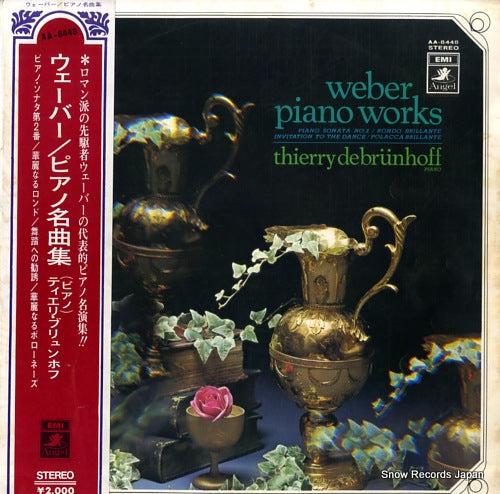 BRUNHOFF, THIERRY DE weber; piano works AA-8448