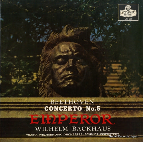 BACKHAUS, WILHELM beethoven; piano concerto no.5 in e flat major, op.73 "emperor" LC53