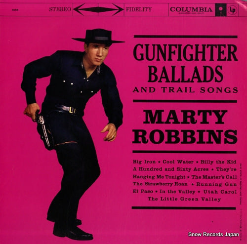 ROBBINS, MARTY gunfighter ballads and trail songs PC8158