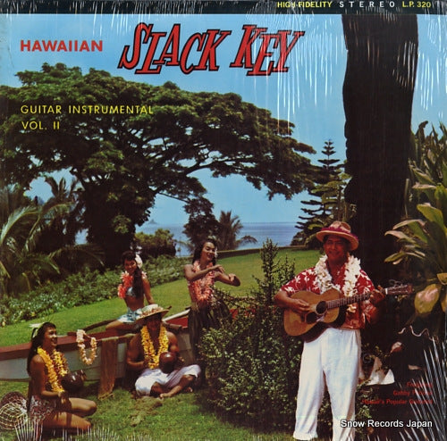 PAHINUI, GABBY hawaiian slack key: guitar instrumental vol.2 L.P.320