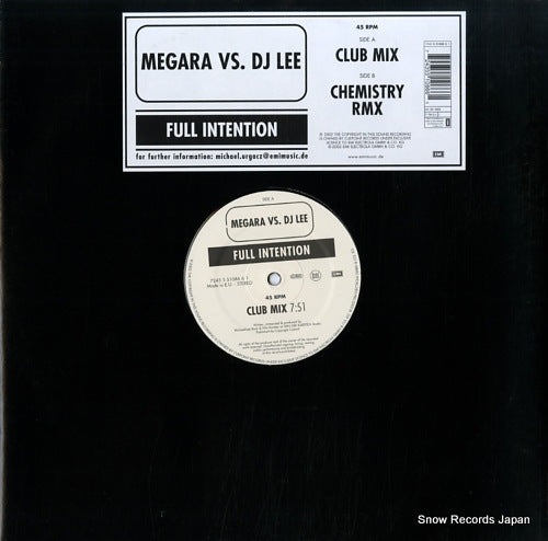 MEGARA VS. DJ LEE full intention 724355108661