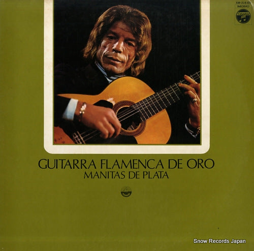 DE PLATA, MANITAS guitarra flamenca de oro XM-216-EV