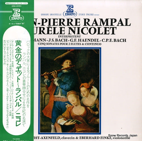 RAMPAL, JEAN-PIERRE telemann; scherzo / trietto ERA-2093