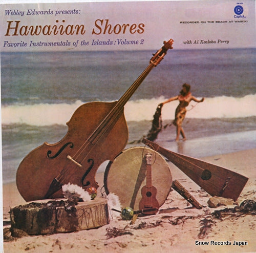 EDWARDS, WEBLEY, AND THE HAWAII CALLS hawaii calls: hawaiian shores favorite instrumentals of the islands: volume 2 SM-904
