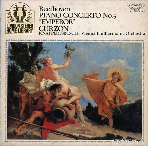 CURZON, CLIFFORD beethoven; piano concerto no.5 "emperor" SL1030