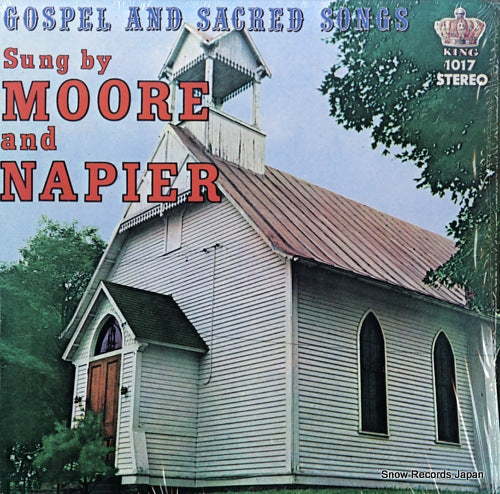 MOORE AND NAPIER gospel and sacred songs K-1017