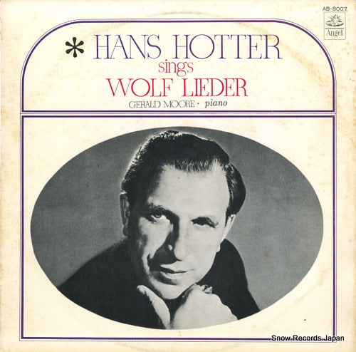 HOTTER, HANS hans hotter sings wolf lieder AB-8007