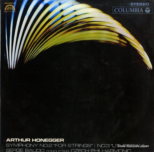BAUDO, SERGE honegger; symphony no.2 "for strings" OS-830-S