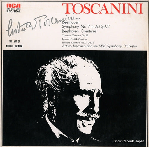 TOSCANINI, ARTURO beethoven; symphony no.7 in a major, op.92 SRA-8009