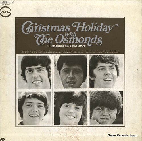 OSMONDS, THE christmas holiday CD-7006