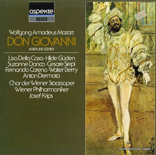 KRIPS, JOSEF mozart; don giovanni arien und szenen 6.41521