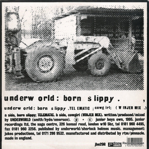 UNDERWORLD born slippy JBO29R