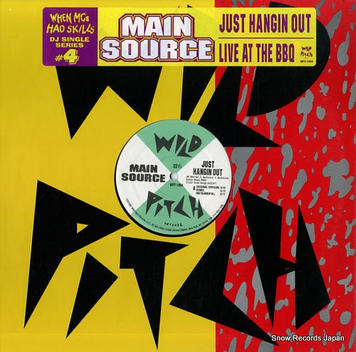 MAIN SOURCE just hangin out / live at the bbq WPT-1004