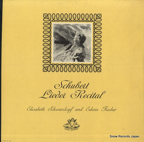 SCHWARZKOPF, ELISABETH schubert; a lieder recital ANGEL35022