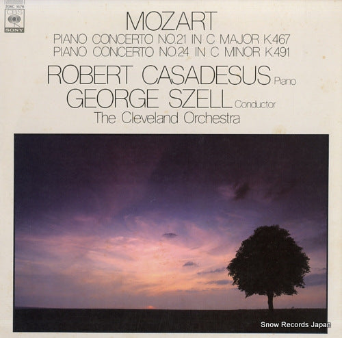 CASADESUS, ROBERT mozart; piano concerto no.21 in c major k.467 20AC1576