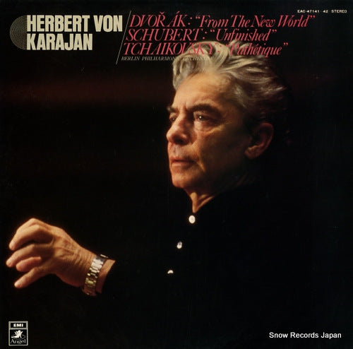 KARAJAN, HERBERT VON dvorak; "from the new world" / schubert; "unfinished" EAC-47141-