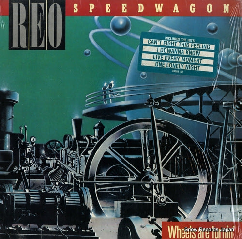 REO SPEEDWAGON wheels are turnin' QE39593