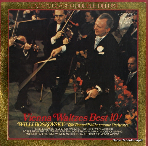 BOSKOVSKY, WILLI vienna waltzes best 10 ! SL5007
