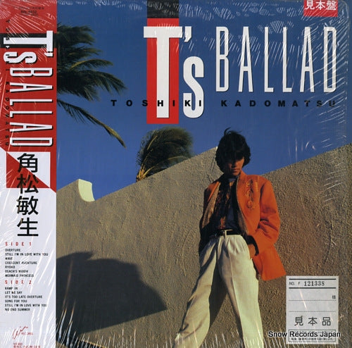 KADOMATSU, TOSHIKI t's ballad RAL-8832