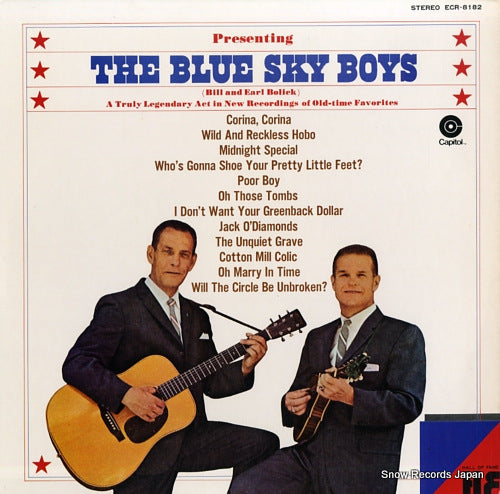 BLUE SKY BOYS, THE the blue sky boys ECR-8182