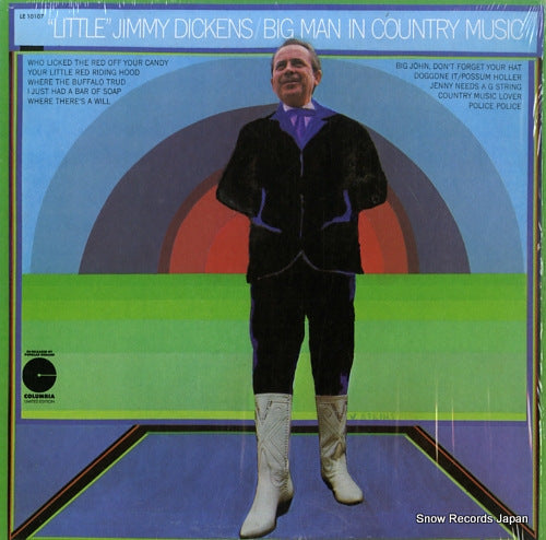 DICKENS, LITTLE JIMMY big man in country music LE10107