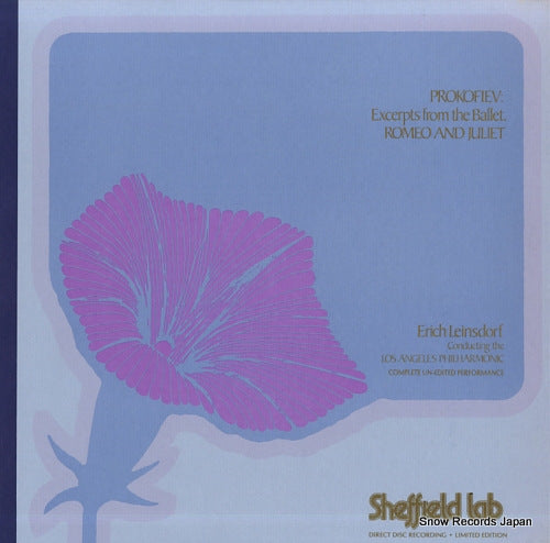 LEINSDORF, ERICH prokofiev; excerpts from the ballet, romeo and juliet LAB-8