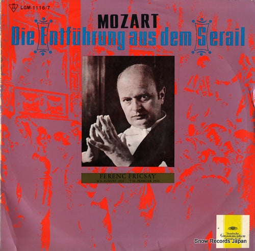 FRICSAY, FERENC mozart; die entfuhrung aus dem serail LGM-1116/7