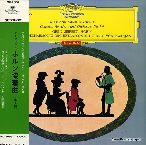 SEIFERT, GERD mozart; concerto for horn and orchestra no.1-4 MG-2088