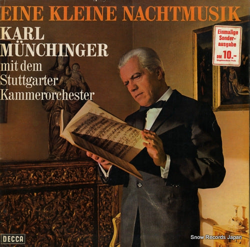 MUNCHINGER, KARL eine kleine nachtmusik SX-21185-M