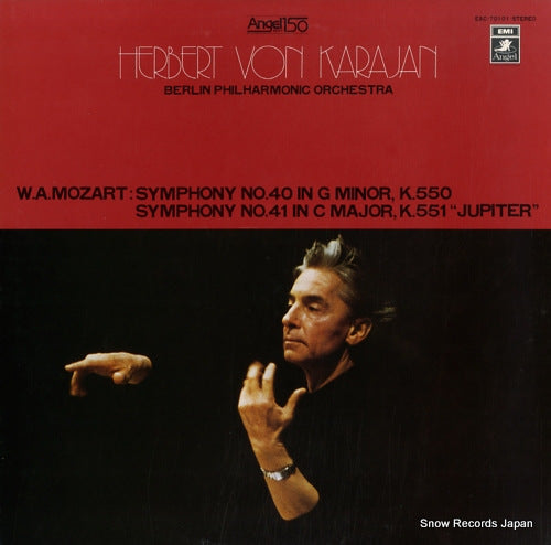 KARAJAN, HERBERT VON mozart; symphony no.40 in g minor, k.550 EAC-70101