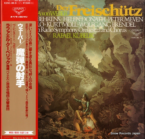 KUBELIK, RAFAEL weber; der freischutz K25C-86/8