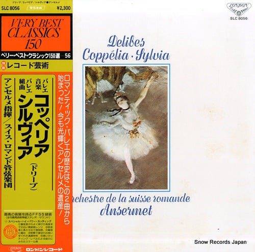 ANSERMET, ERNEST delibes; coppelia(highlights) / sylvia-suite SLC8056