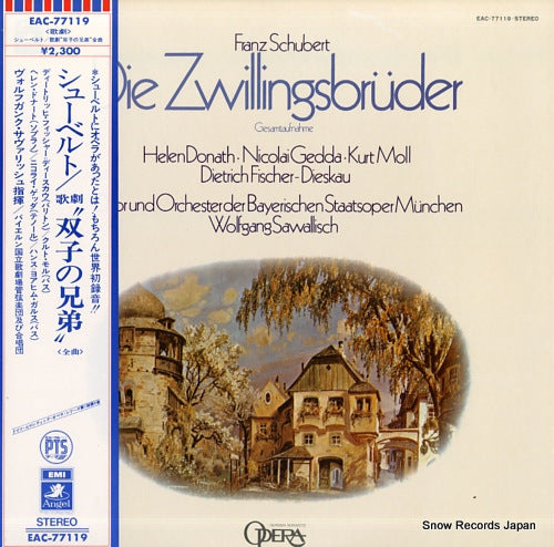 FISCHER-DIESKAU, DIETRICH schubert; die zwillingsbruder EAC-77119