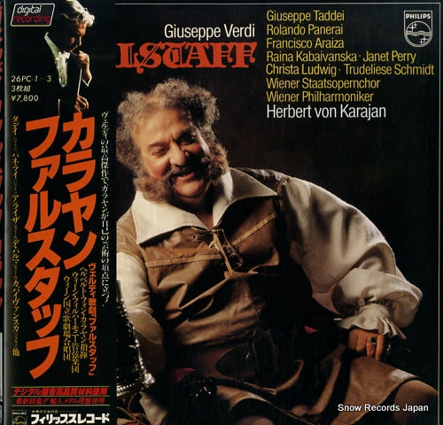 KARAJAN, HERBERT VON verdi; falstaff 26PC-1-3