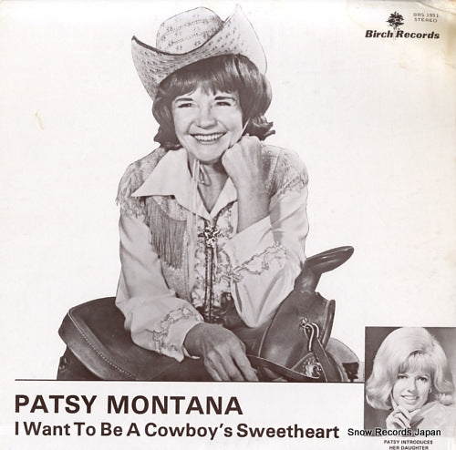 MONTANA, PATSY i want to be a cowboy's sweetheart BRS1951