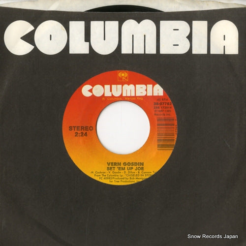 GOSDIN, VERN set'em up joe 38-07762