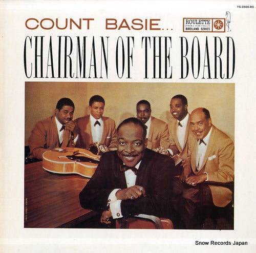 BASIE, COUNT chairman of the board YS-2800-RO