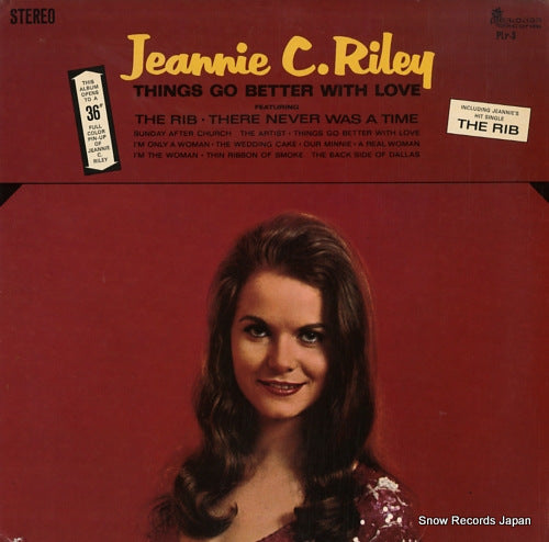 RILEY, JEANNIE C. things go better with love PLP-3