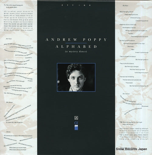 POPPY, ANDREW alphabed (a mystery dance) ZTTIQ9