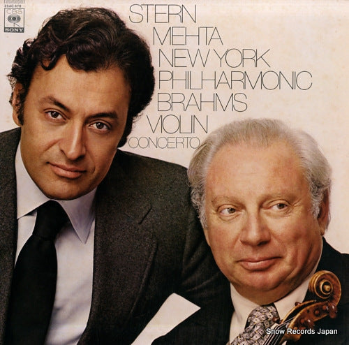 STERN, ISAAC brahms; violin concerto 25AC678